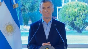 Macri saldrá esta noche por cadena nacional para despedirse de los argentinos