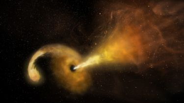 Descubren el agujero negro más grande de la historia