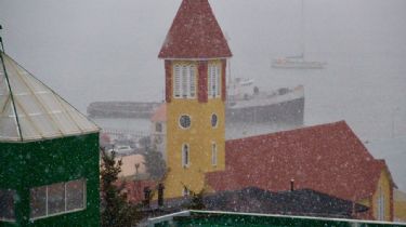 Se esperan lluvias y nevadas para toda la semana en Ushuaia