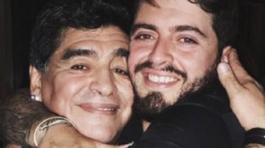 El sentido adiós de Diego Maradona Junior: "Venime a buscar vos cuando llegue mi hora"