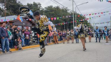 Dos barrios de Ushuaia participaron de festejos de Carnaval