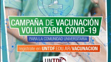 Inician campaña de vacunación voluntaria Covid-19 en la UNTDF
