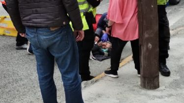 Una mujer de 68 años fue atropellada por un auto en el centro de Ushuaia