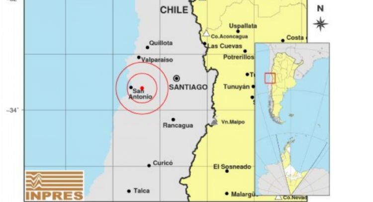Sismo de importante magnitud sacudió a dos regiones de Chile